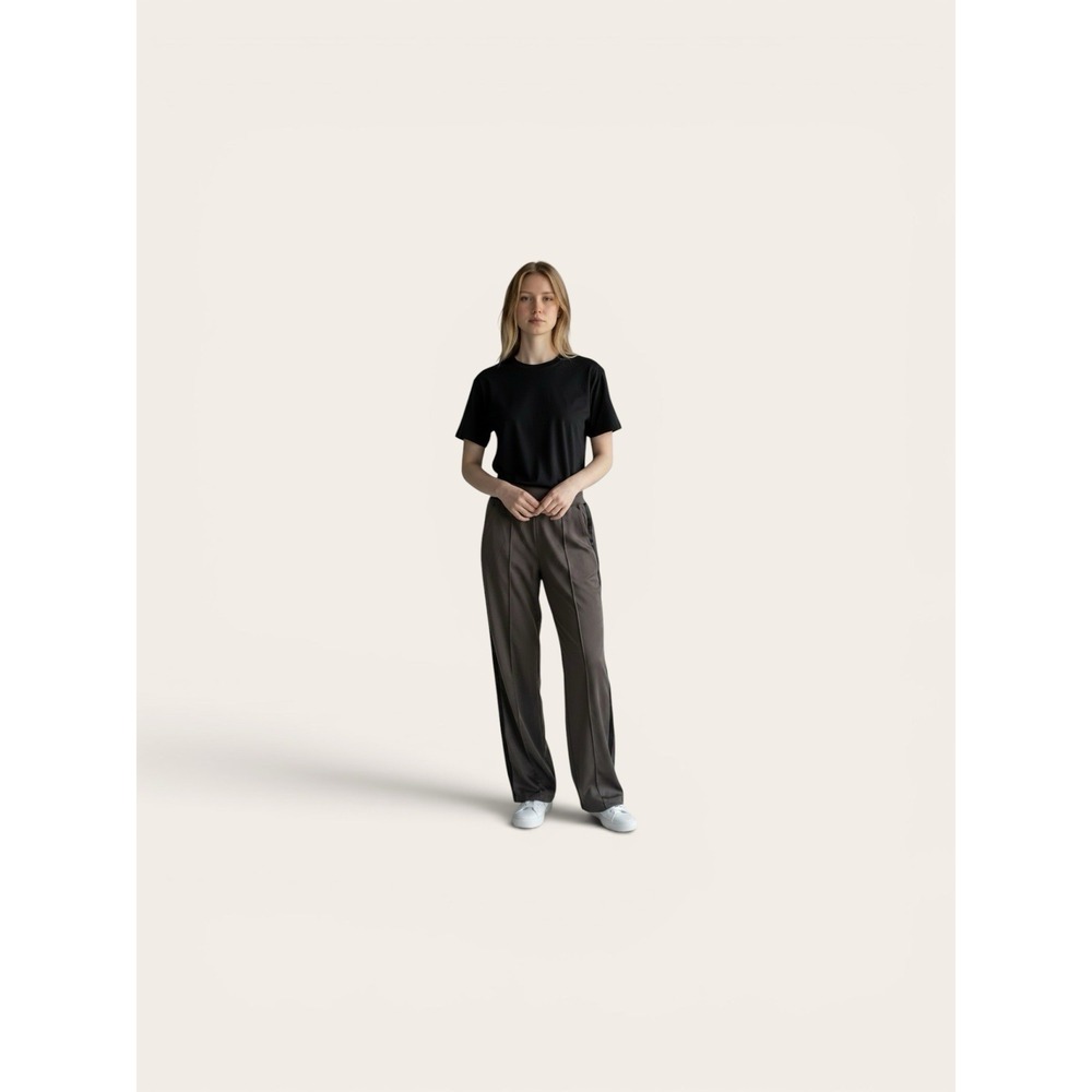 Athleta Women's Nolita Wide Leg Pants Size 2 Olive Green Casual Travel Comfort